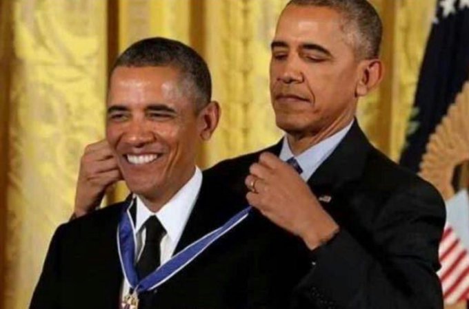 Obama medal